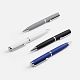 Ручка шариковая Inkish Chrome, серая с нанесением логотипа