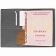 Обложка для паспорта Petrus, серая с нанесением логотипа