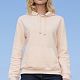 Толстовка женская Spencer Women, черная с нанесением логотипа