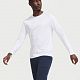 Футболка с длинным рукавом Sporty LSL Men, красная с нанесением логотипа
