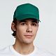 Бейсболка Promo, темно-зеленая с нанесением логотипа