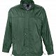Ветровка мужская Mistral 210, зеленая с нанесением логотипа