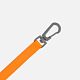 Застежка-карабин Snap Hook, S, серая с нанесением логотипа