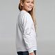 Свитшот детский Toima Kids 2.0, белый с нанесением логотипа