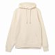 Толстовка с капюшоном унисекс Hoodie, светло-желтая с нанесением логотипа