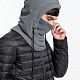 Балаклава-капюшон Nesse, серая с нанесением логотипа
