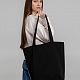 Сумка для покупок на молнии Shopaholic Zip, черная с нанесением логотипа