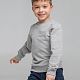 Свитшот детский Toima Kids 2.0, серый меланж с нанесением логотипа