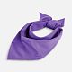 Шейный платок Bandana, темно-фиолетовый с нанесением логотипа