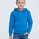 Худи детское Kirenga Kids 2.0, бирюзовое с нанесением логотипа