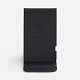 Подставка для смартфона с беспроводной зарядкой Kickstand, серая с нанесением логотипа