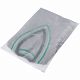 Пакет Zip Lock, M, белый с нанесением логотипа