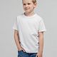 Футболка детская Regent Kids 150, белая с нанесением логотипа