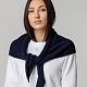 Косынка Dalia, темно-синяя с нанесением логотипа