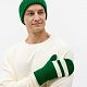 Шапка Winwear, темно-зеленая (глубокий зеленый) с нанесением логотипа