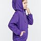 Худи детское Kirenga Kids 2.0, фиолетовое с нанесением логотипа
