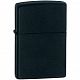 Зажигалка Zippo Classic Matte, матовая черная с нанесением логотипа