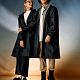 Дождевик унисекс Rainman, черный с нанесением логотипа