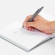 Ручка шариковая Chromos Soft Touch, серая с нанесением логотипа