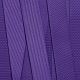 Стропа текстильная Fune 25 S, фиолетовая, 40 см с нанесением логотипа