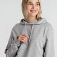 Толстовка с капюшоном унисекс Hoodie, серый меланж с нанесением логотипа