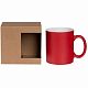 Коробка для кружки с окном Cupcase, крафт с нанесением логотипа