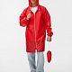 Дождевик Rainman Zip, красный с нанесением логотипа