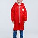Дождевик детский Rainman Kids, красный с нанесением логотипа