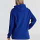 Толстовка с капюшоном унисекс Hoodie, ярко-синяя с нанесением логотипа