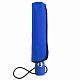 Зонт складной AOC, синий с нанесением логотипа