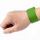 Браслет Wristler, зеленый с нанесением логотипа