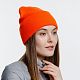 Шапка Urban Flow, оранжевая с нанесением логотипа