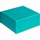 Коробка Pack In Style, бирюзовая с нанесением логотипа