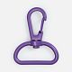 Застежка-карабин Snap Hook, L, фиолетовая с нанесением логотипа