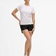Футболка женская Sporty Women 140, белая с нанесением логотипа
