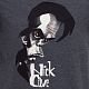 Футболка «Меламед. Nick Cave», темно-синий меланж с нанесением логотипа