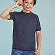 Футболка детская Regent Kids 150, голубая с нанесением логотипа