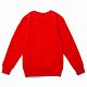 Свитшот детский Toima Kids, красный с нанесением логотипа