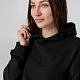 Худи Barta, черное с нанесением логотипа