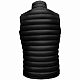 Жилет мужской Wilson BW Men, черный с нанесением логотипа