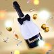 Аксессуар для бутылки Black Tie с нанесением логотипа