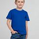 Футболка детская Regent Kids 150, ярко-синяя (royal) с нанесением логотипа