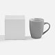 Набор Flat White, серый с нанесением логотипа
