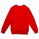 Свитшот детский Toima Kids, красный с нанесением логотипа