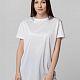 Футболка унисекс Paint Tee, белая с нанесением логотипа