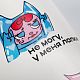 Наклейки бумажные Sticker Pack на заказ, M с нанесением логотипа