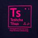 Футболка женская «Теща», темно-синяя с нанесением логотипа