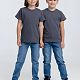 Футболка детская T-Bolka Kids, темно-серая (графит) с нанесением логотипа