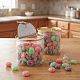 Карамель леденцовая Candy Crush, со вкусом фруктов, с прозрачной крышкой с нанесением логотипа