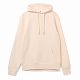 Толстовка с капюшоном унисекс Hoodie, светло-розовая с нанесением логотипа